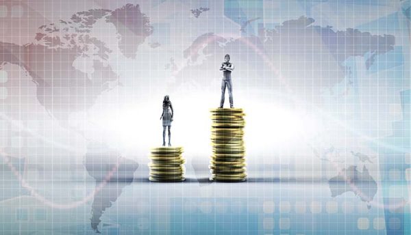 Average pay gap between men and women in the UK increases