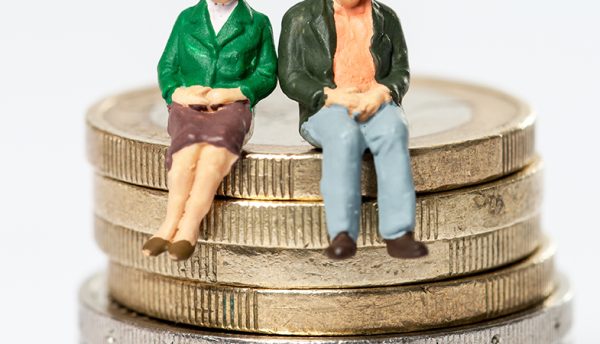 Women receive 50% less than males in average pension fund
