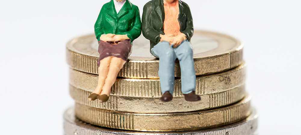 Women receive 50% less than males in average pension fund