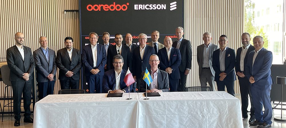 Ericsson and Ooredoo extend partnership to advance 5G connectivity in Qatar