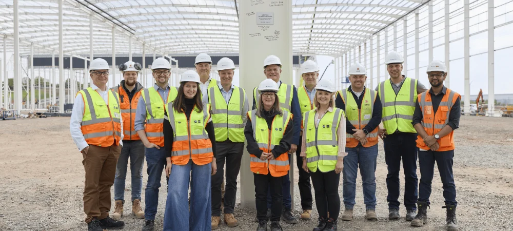 Marks & Spencer begins construction on £340 million automated food distribution centre